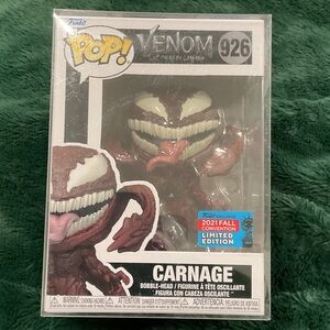 Funko Pop! Venom Carnage Red and White Figure